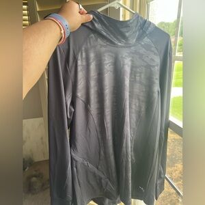 BCG Women’s Gray Camouflage Long Sleeve Running Shirt